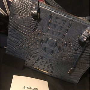 Brahmin Melbourne Anywhere Embossed Leather Tote